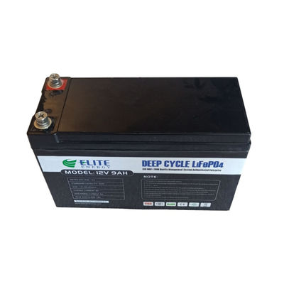 Wieder aufladbare Golf-Laufkatzen-Batterie des ESS-Lithium-Ion12v 9Ah LiFePO4