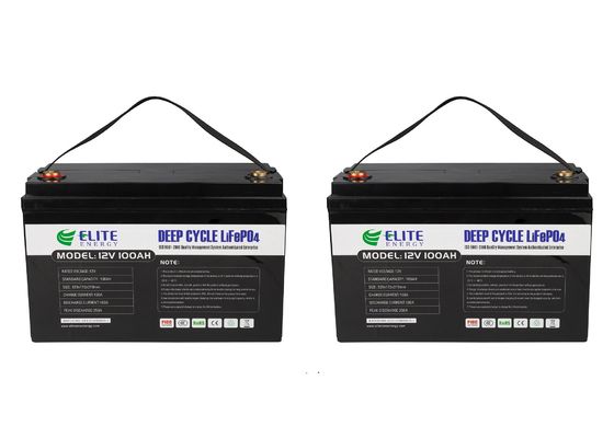 LED-Anzeige tragbares 12V 100Ah Marine Lithium Batteries For Boats