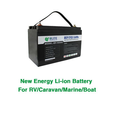 Wohnwagen-Batterie Satz optionales Bluetooth 1280Wh 12V 100Ah LFP lifepo4