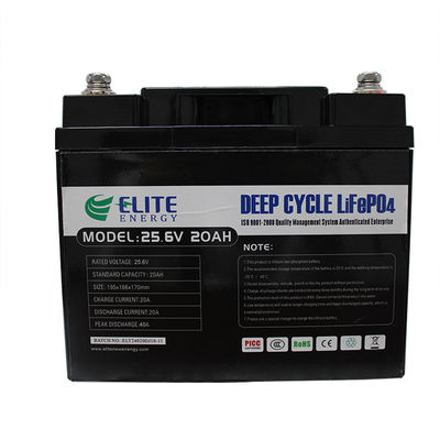 4000 bis 6000 Batterie der Zeit-512Wh 20Ah 24V LiFePO4 für Energie-Speicher