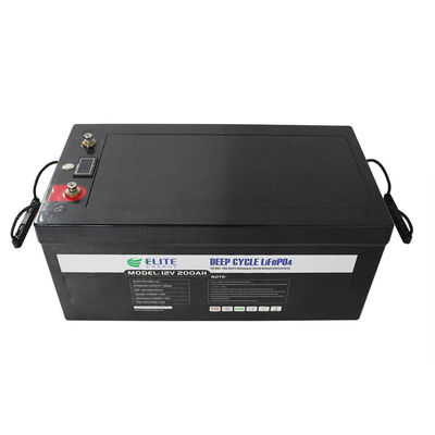Lithium Ion Battery Pack 2560Wh 12V LiFePO4 Batterie-12.8V 200Ah