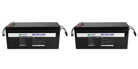 Batterie-hohe Sicherheit des Phosphatwohnwagen-2560Wh 200Ah 12V LiFePO4